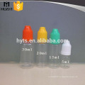 5ml 15ml 20ml 30ml frascos cuentagotas de plástico